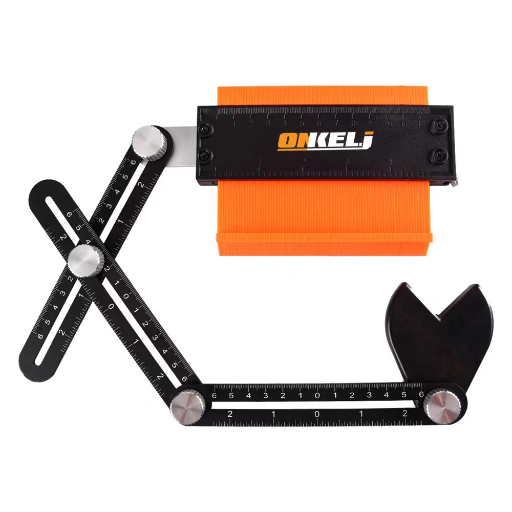 주황색 125mm 5 인치 및 3 배 거주 폭 플라스틱 단면도 윤곽선 계기 복제기 표준 표하기 기와 합판 제품 도와 [ZGA37-08]