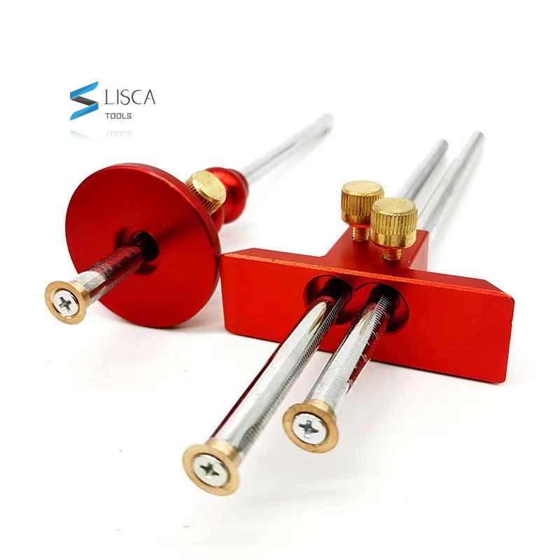 L-HT170 스테인레스 스틸 목공 마킹 게이지 유럽 더블 헤드 Mortise 게이지 Scribe 도구 [ZGA37-59]