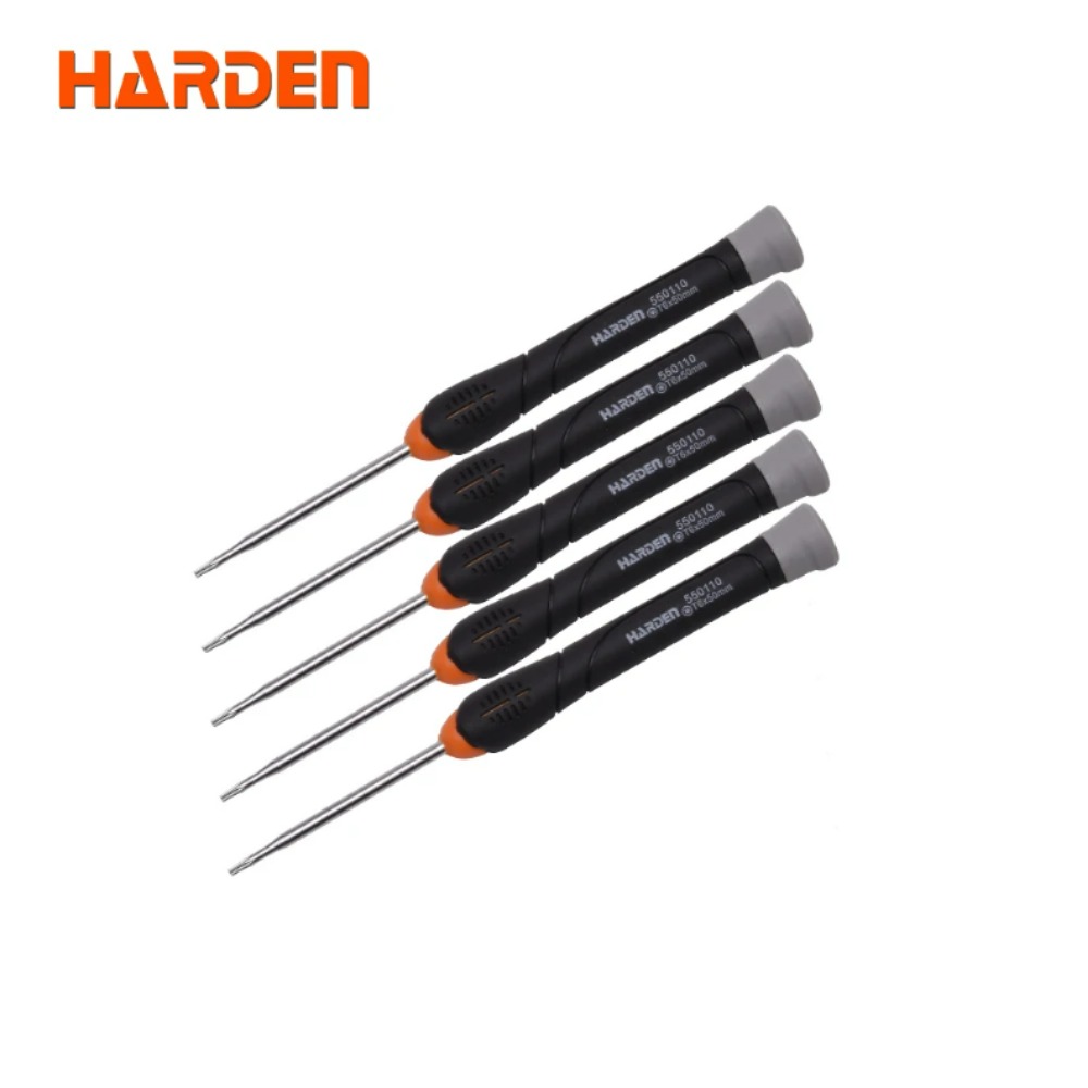 색깔 플라스틱 손잡이 정밀도 T10x50mm 소형 스크루드라이버 550112 [HARDEN-126]