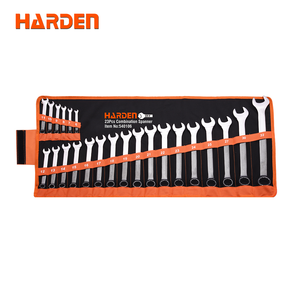 자동 수리 멀티 도구 조합 렌치 도구 세트 14pcs 8-24mm 540101 [HARDEN-133]