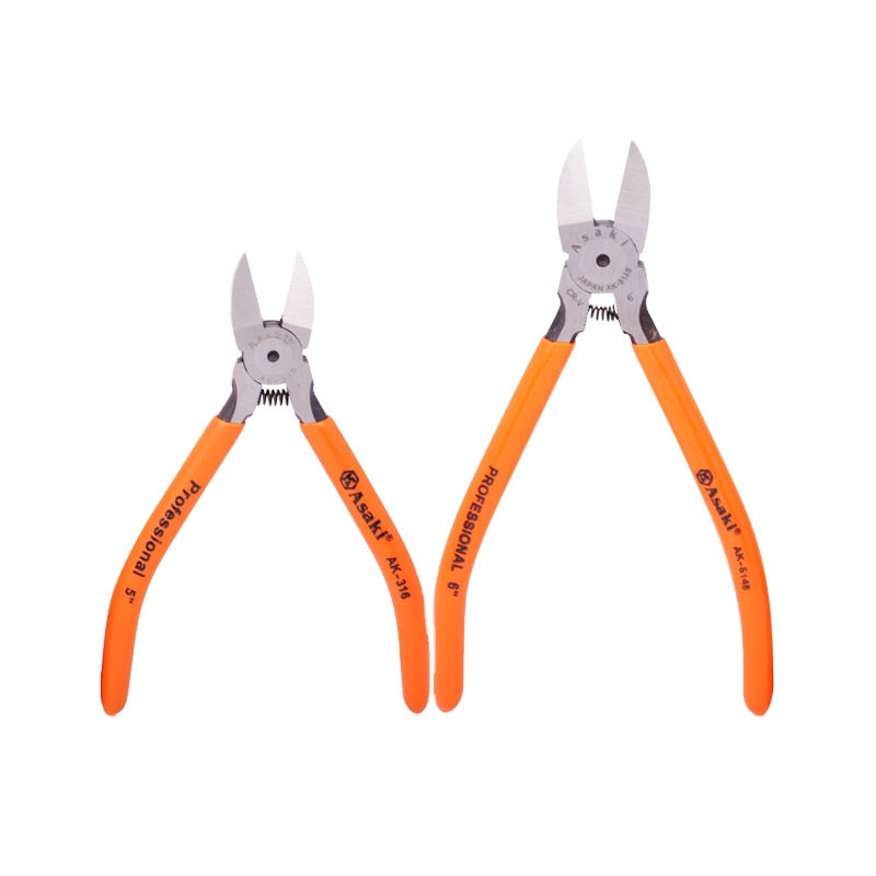 Asaki 5 6inch 펜치 손 도구 대각선 절단 플라이어 AK-8147 AK-8148 [Asaki-13]