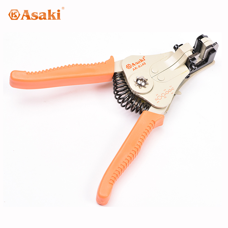 AK-0340 아연 합금 소재 다기능 자동 와이어 스트리퍼 [Asaki-40]