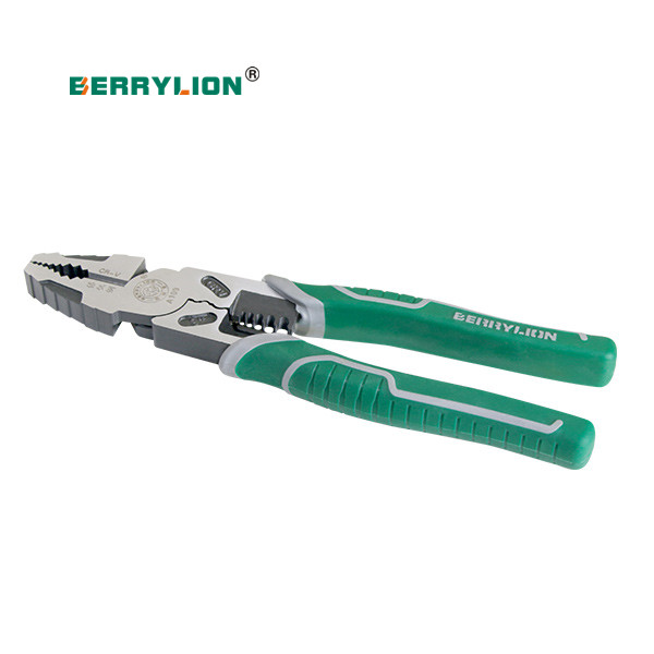 CRV 다목적 절약 조합 플라이어 절단 스틸 와이어 9 inch 225mm [BERRYLION-36]