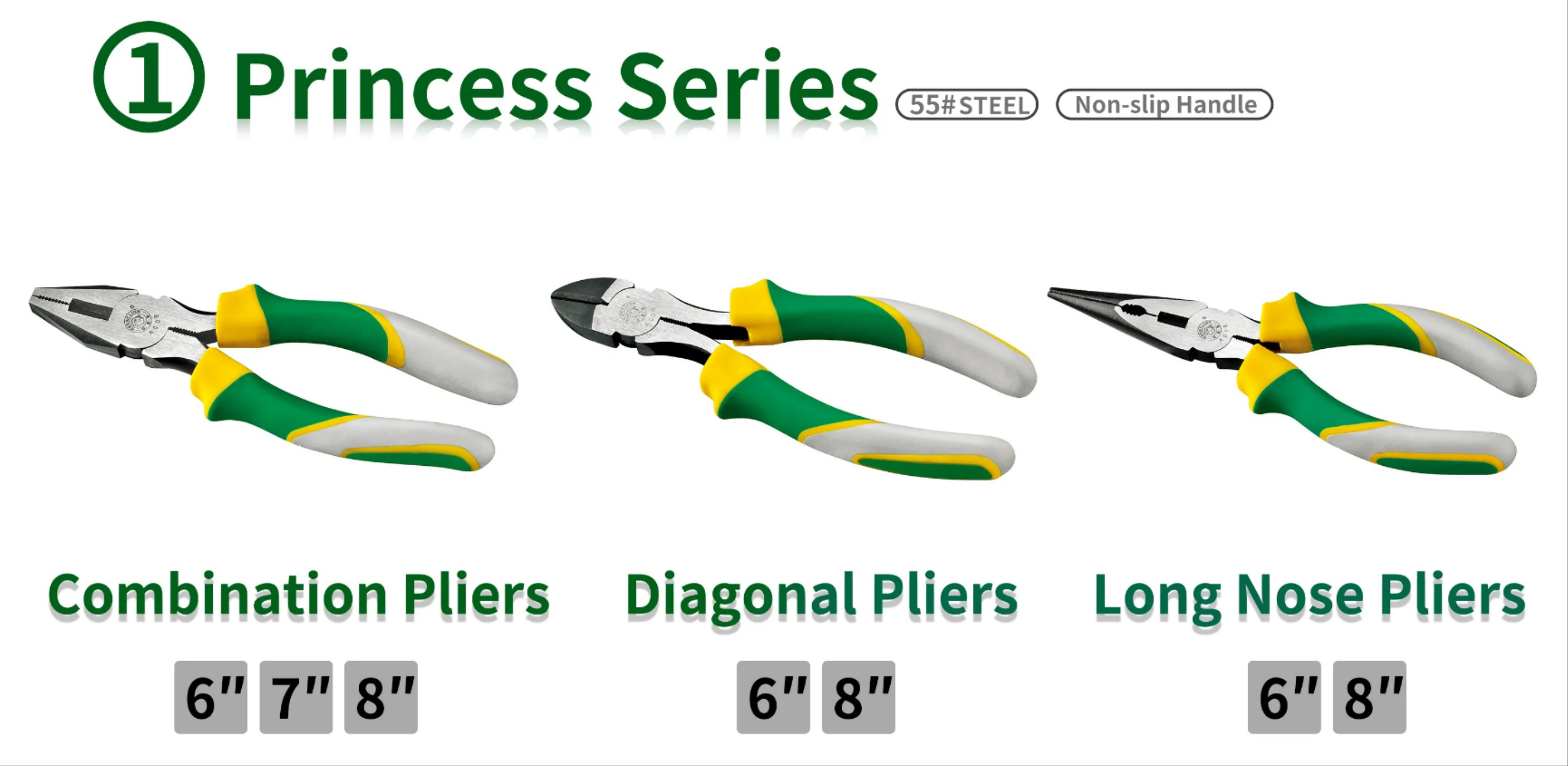 Berrylion 조합 플라이어 도 combination pliers 6 인치 160mm [BERRYLION-50]