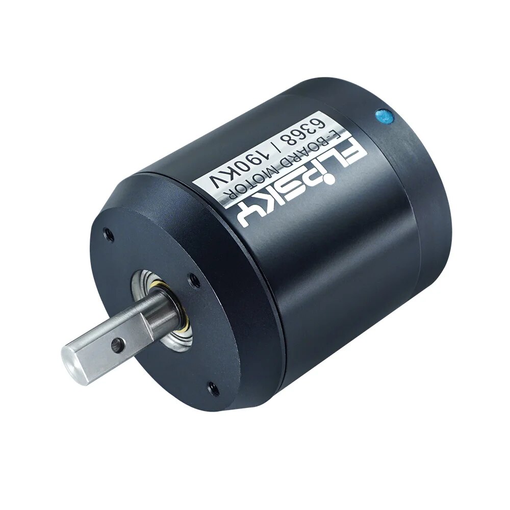 Flipsky 센서 브러시리스 DC 모터 배틀 강화 6368 D 샤프트 190KV 2700W 전기 스케이트 보드용 10mm [FLPSKY-30]