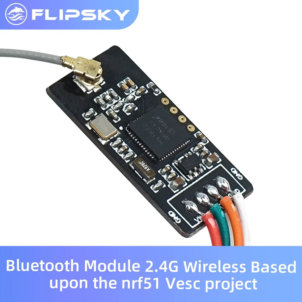 무선 블루투스 모듈 v4 2.4G 전기 스케이트 보드 기반 nrf51_vesc 프로젝트 Flipsky 기반 [FLPSKY-39]