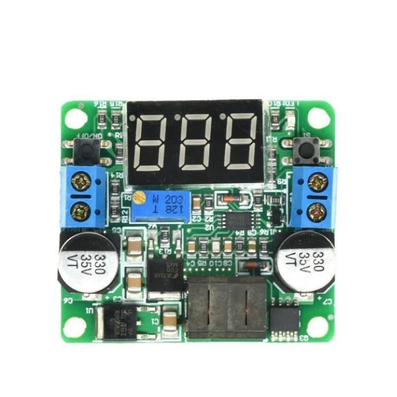 LED 디지털 디스플레이 전압 조정기 모듈 LM2577 LM2596 IN 5-25V [OPEN-ZTI43-44]