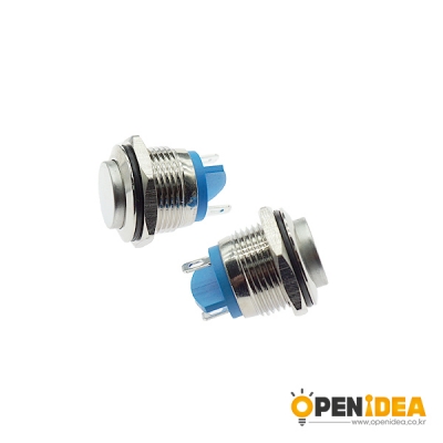 방수 푸쉬버튼 메탈스위치 비잠금 16mm UNLOCK HIGH [OPEN-SD003-008]