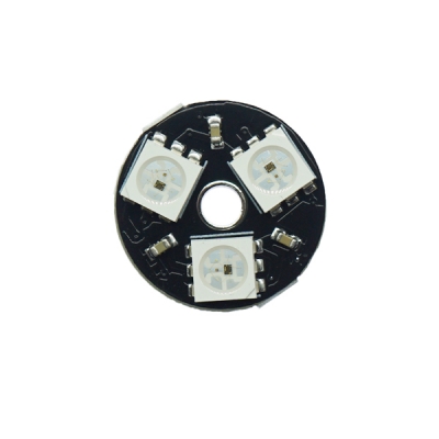 아두이노 LED 네오픽셀 모듈 3 X WS2812 5050 RGB (원형) [OPEN-TI20-001]