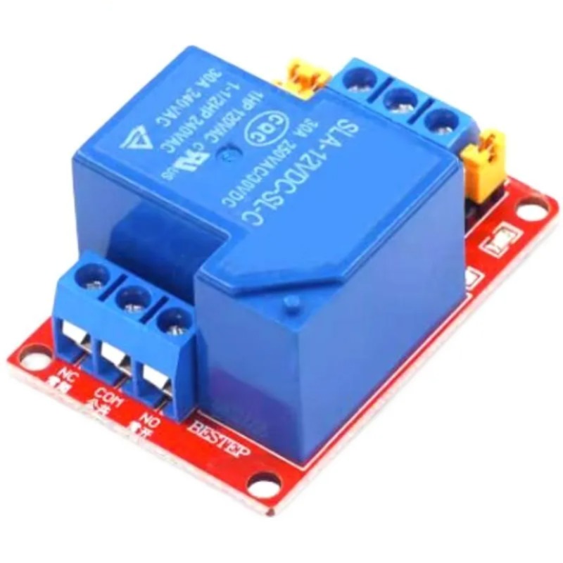 하이 로우 레벨 트리거 1 채널 릴레이 모듈 옵토커플러 절연 보드 모듈 Arduino PIC AVR DSP ARM용 5V 12V 24V 30A [OPEN-ZTD35-85]