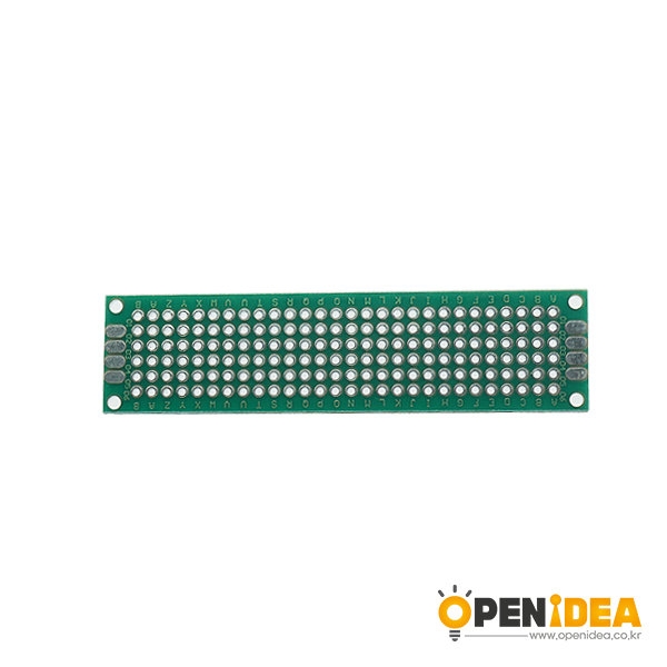 PCB 기판 만능 에폭시 회로판 양면 2.54mm 2X8CM [OPEN-PD001-001]