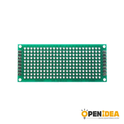 PCB 기판 만능 에폭시 회로판 양면 2.54mm 3X7CM [OPEN-PD001-002]