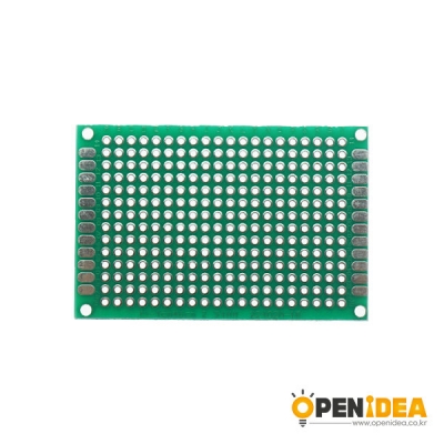 PCB 기판 만능 에폭시 회로판 양면 2.54mm 4X6CM [OPEN-PD001-003]