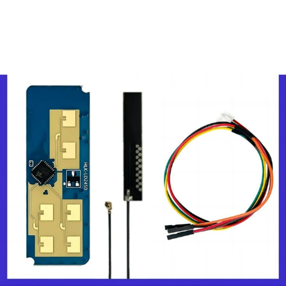 Hi-Link 스마트 홈 모션 타겟 추적 레이더 센서 모듈 거리 각도 속도 테스트 24G 미니 HLK-LD2450 Module antenna [OPEN-ZTY12-05]