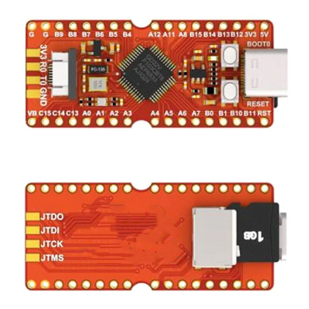 MCU 개발 보드 RISC-V GD32VF103CBT6 TFT HD IPS 디스플레이 단판 [OPEN-ZTI44-06]