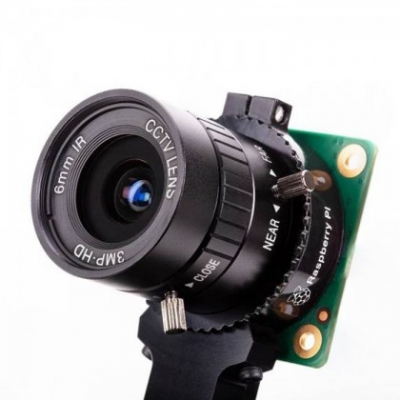 라즈베리파이 High Quality Camera 6mm Wide Angle Lens [OPEN-RBP-029]