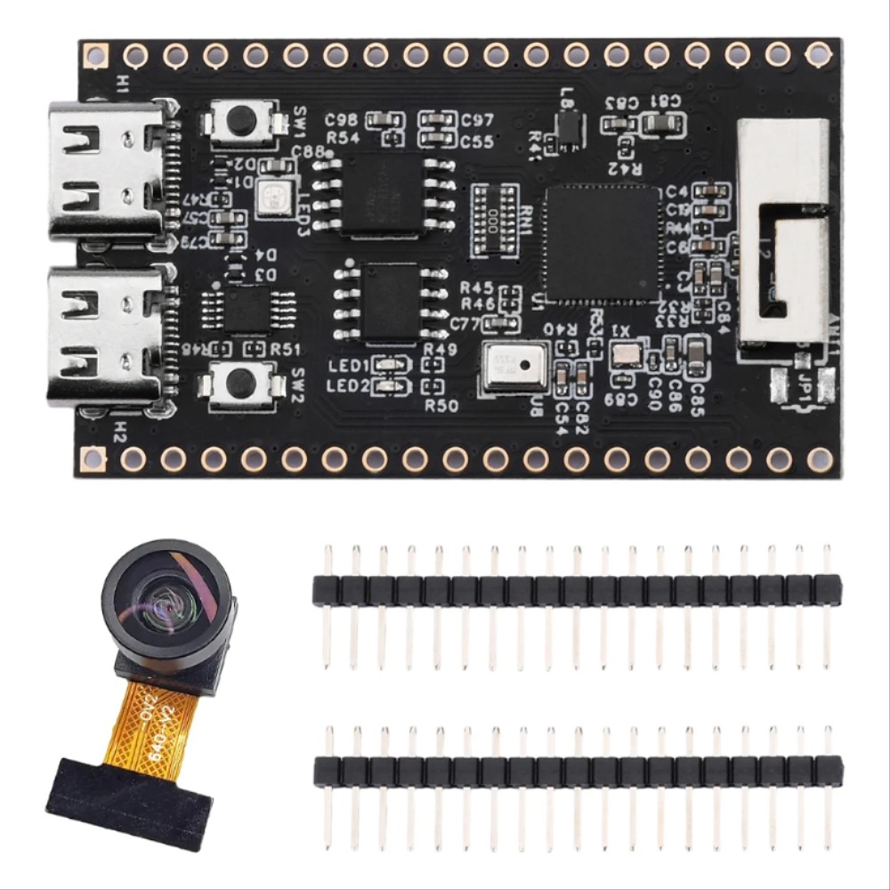 ESP32-S3-CAM 개발 보드 2.4G WiFi 블루투스 모듈 마이크 OV2640 160도 카메라 모듈 듀얼 타입-C ESP32-S3 BT 모듈 [OPEN-ZTS14-001]