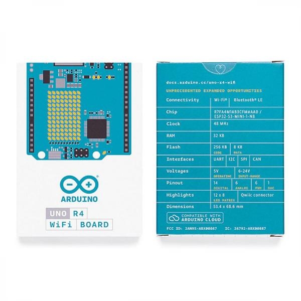 아두이노 우노 R4 와이파이 정품 (ARDUINO UNO R4 WIFI) [OPEN-ARD-076]