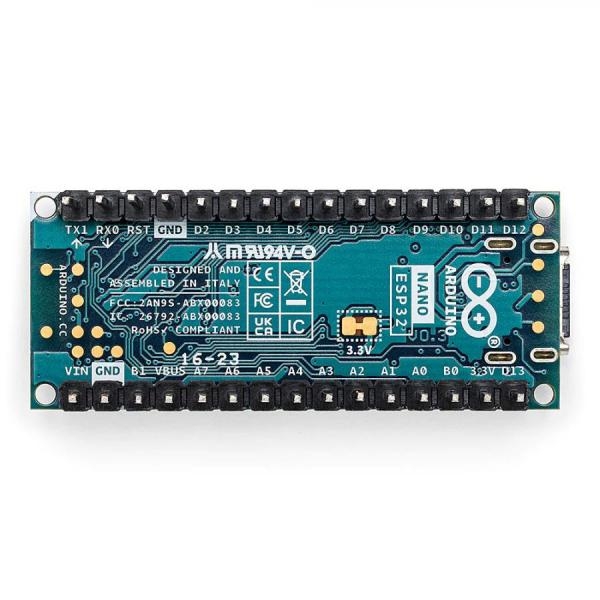 아두이노 나노 ESP32 정품 (ARDUINO NANO ESP32 WITH HEADERS) [OPEN-ARD-079]