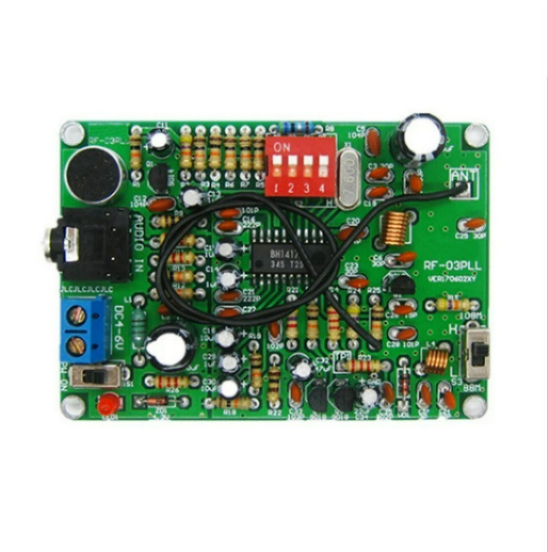 FM 스테레오 송신기 모듈 키트 MP3 리피터 라디오 스테이션 DIY 87-108MHz [DIY-319]