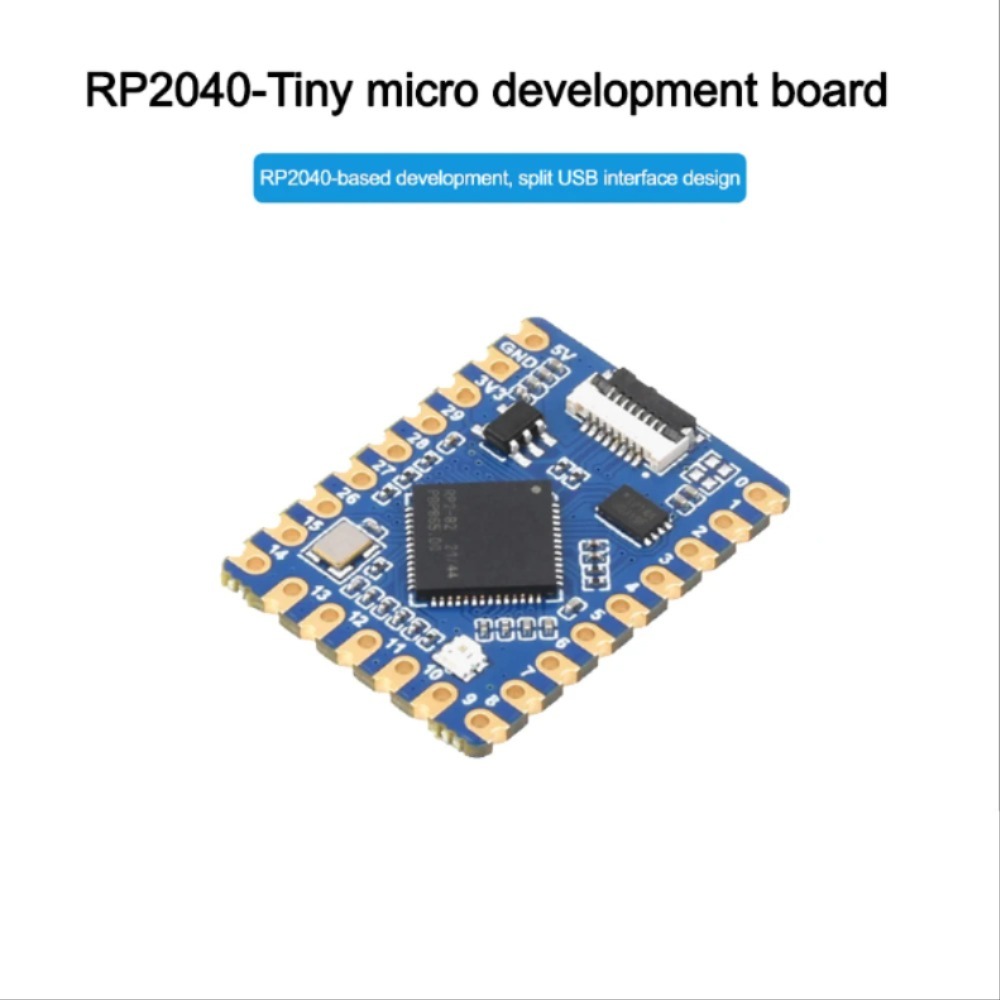 RP2040-Zero 미니 보드 고성능 피코 유사 MCU 보드 마이크로컨트롤러 칩 라즈베리 파이용 [OPEN-ZTZ20-019]