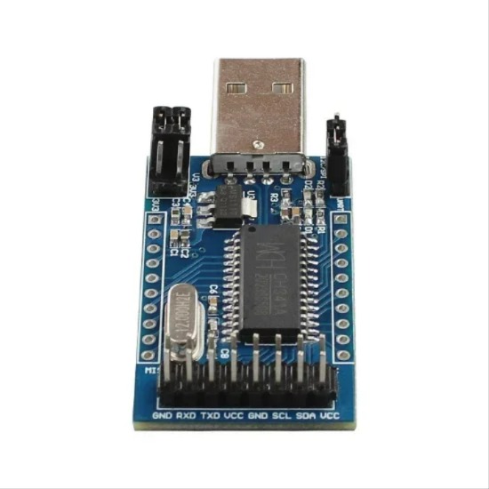 CH341A 모듈 USB-UART IIC SPI TTL ISP EPP MEM 병렬 변환기 아두이노용 [OPEN-ZTW38-29]
