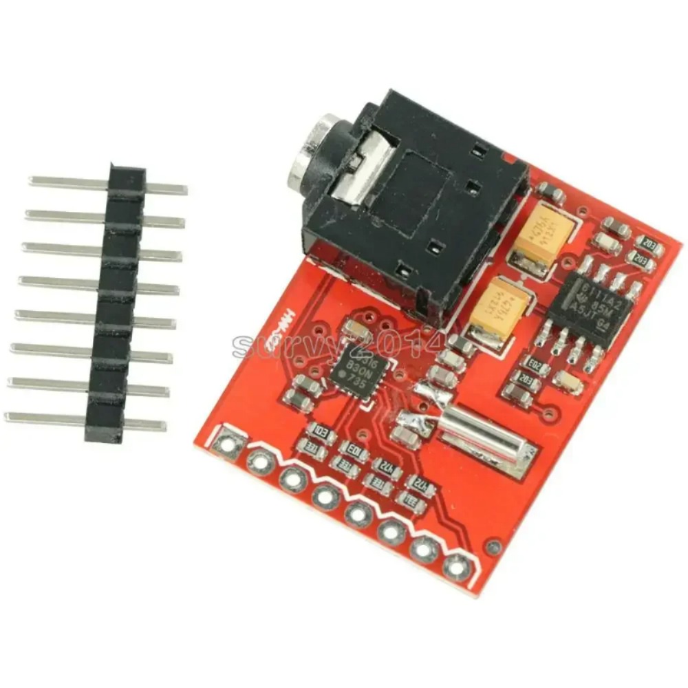 Si4703 RDS FM 라디오 튜너 평가 브레이크아웃 모듈 아두이노 AVR PIC ARM 라디오 데이터 서비스 필터 캐리어 모듈 [OPEN-ZTW38-30]