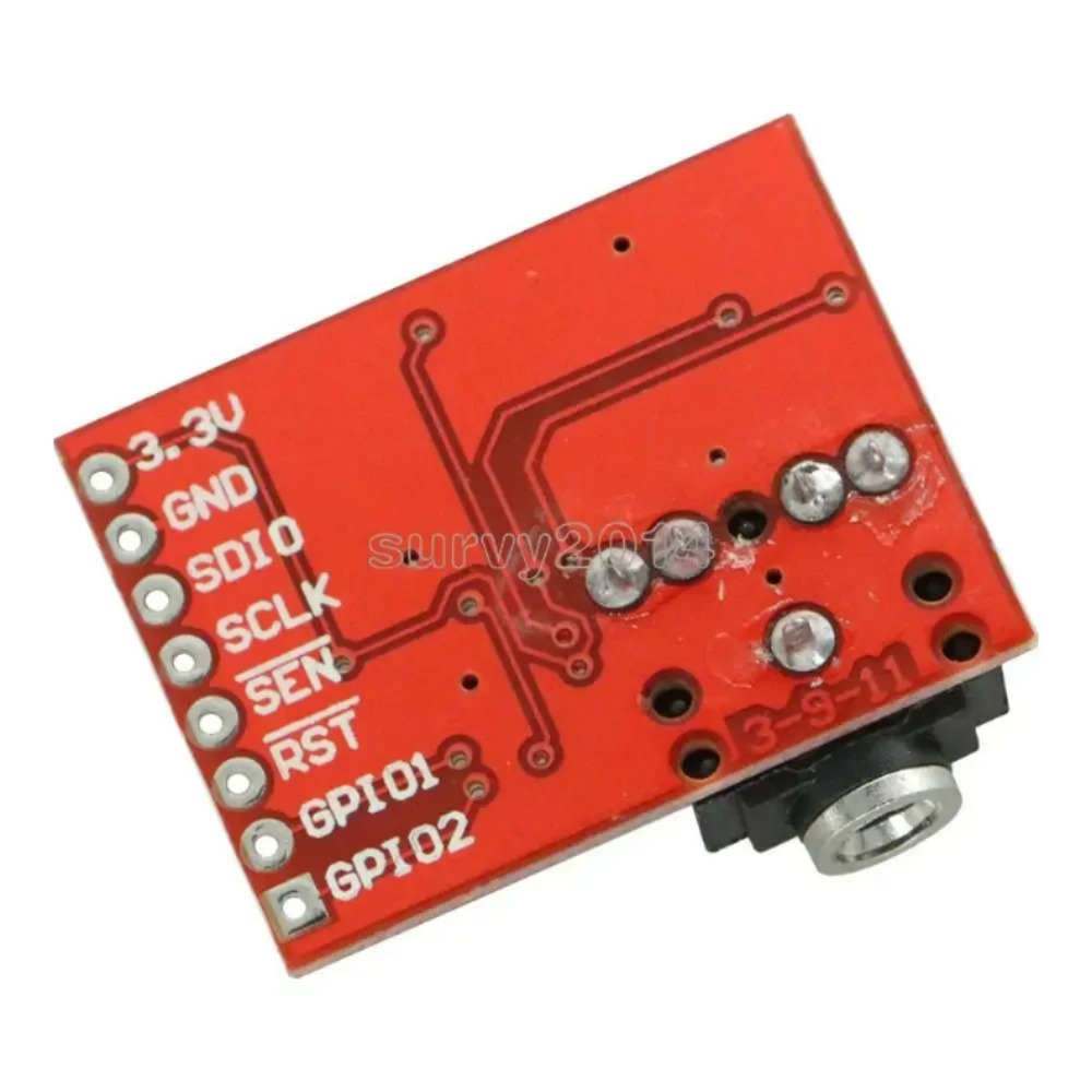 Si4703 RDS FM 라디오 튜너 평가 브레이크아웃 모듈 아두이노 AVR PIC ARM 라디오 데이터 서비스 필터 캐리어 모듈 [OPEN-ZTW38-30]