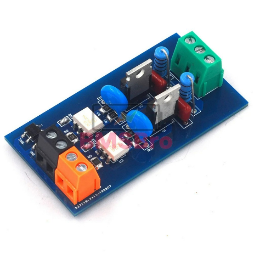 광전 절연 솔리드 스테이트 릴레이 모듈 SSR PNP NPN DC 24V-AC 8-230V 110V 220V PLC 앰프 보드 2 채널 [OPEN-ZTD36-74]