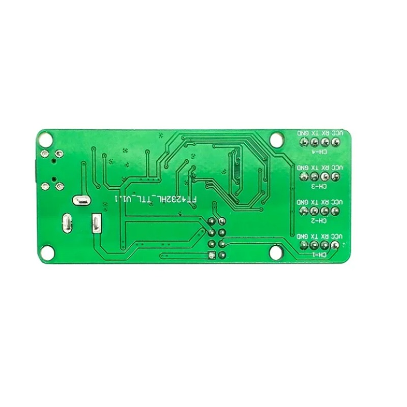 직렬 포트 모듈 UART USB to 4 웨이 TTL FT4232 칩 DC 5V 컨버터 보드 [OPEN-ZTB59-16]