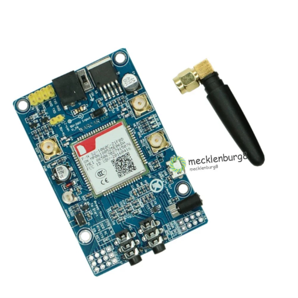 아두이노용 GPS 안테나 장착 GPS 개발 보드 SIM808 모듈 GSM GPRS SMA [OPEN-ZTC65-10]