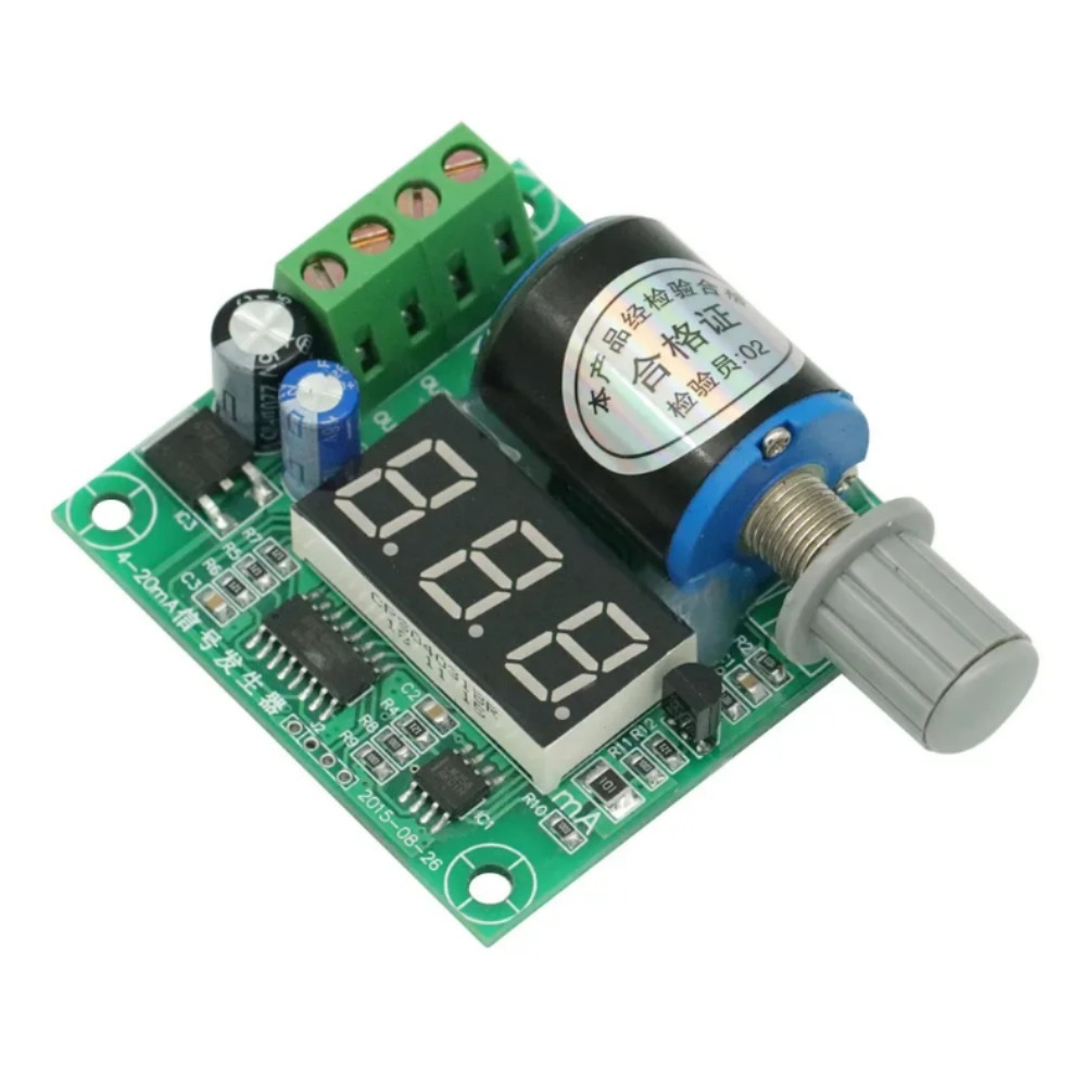 조정 가능한 디지털 신호 발생기 모듈 보드 4-20mA DC 12V 24V 3 자리 LED 디스플레이 [OPEN-ZTF112-162]