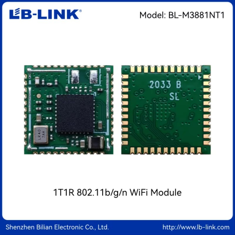 BL-M3881NT1 Wi-Fi 블루투스 콤보 모듈 OEM ODM 2.4Ghz 모듈 [LB-LINK-035]