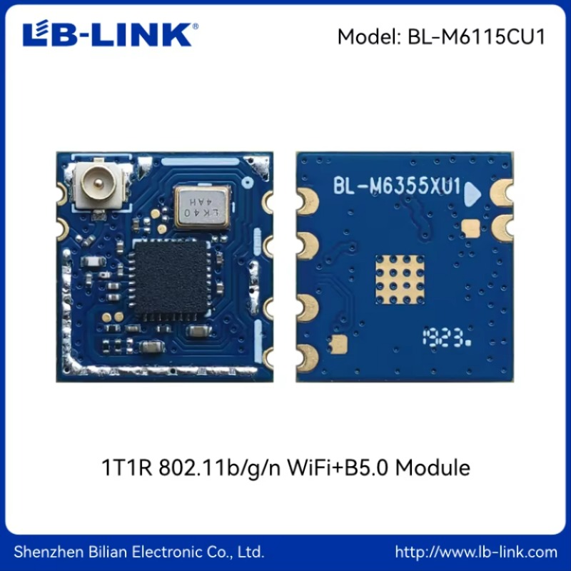 BL-M6115CU1 1T1R 블루투스 저에너지 v5.0 WiFi+B5.0 모듈 [LB-LINK-042]