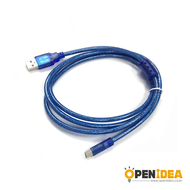 아두이노 나노용 USB A to MINI B 케이블 1M [OPEN-BC006-002]