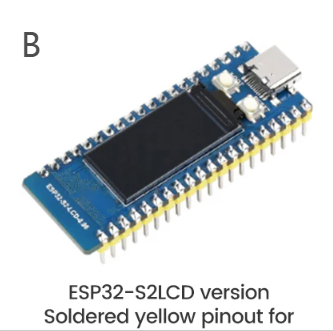 Esp32-S2-LCD-0.96 와이파이 개발 보드 마이크로 컨트롤러 단일 코어 32 비트 0.96 인치 LCD 디스플레이 [OPEN-ZTF111-175]